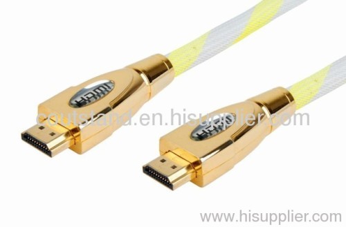 Ultra Premium Gold HDMI to HDMI Cable,HDMI 1.4a ,For 3D TV,DVD,PS3,XBOX,Blu ray,LCD,LED