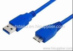 high speed USB 3.0 AM to Micro B Male Cables 2M