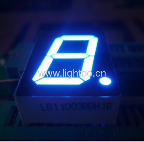 ultra blue 1-inch common anode single digit 7 segment led display