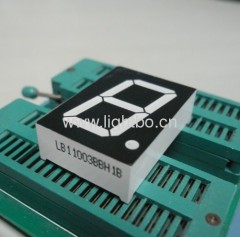ultra blue 1-inch common anode single digit 7 segment led display