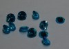 Blue zirconia gemstones jewelry proceesing