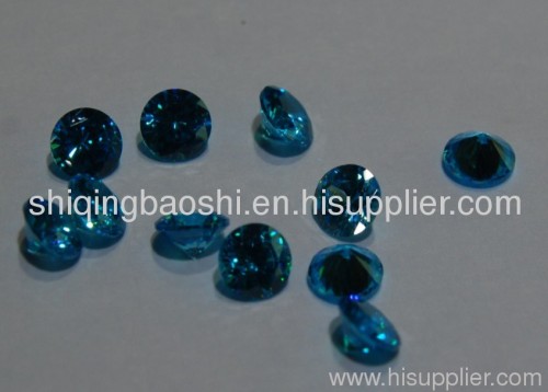 blue zirconia gemstones