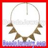 Etched Arrowhead Necklace, Geo Print Triangle Necklace, Punk Necklace wholesale