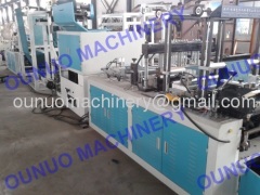 Nonwoven bag making machine