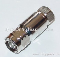 N connector ; 1/2" connector