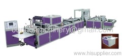 Automatic tridimensional nonwoven bag making machine