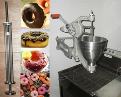 Manual operating donut machine