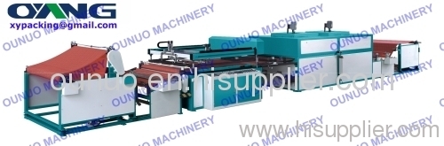 Automatic single color non woven fabric screen printing mach