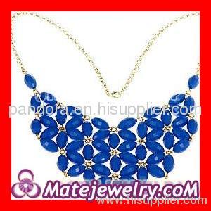 blue J Crew necklace