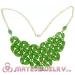 bubble bib statement necklace