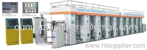 ASY-600 high-speed computer Rotogravure printing machine(winding and unwinding out )