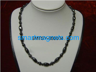 Hot selling hematite magnetic necklaces
