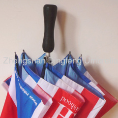 British flag quality straight umbrella