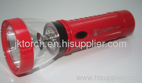 LED rechargeable plastic torch rechargeable plastic torch