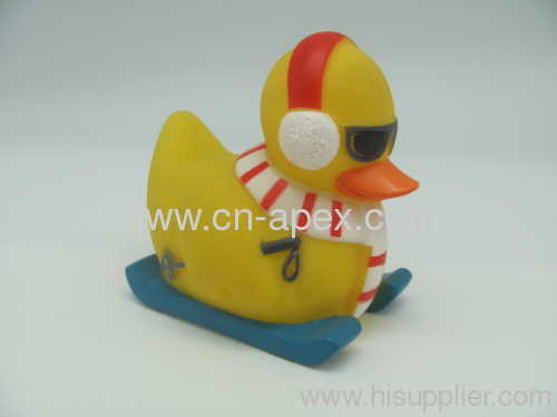 yellow duck christmas duck PVC duck