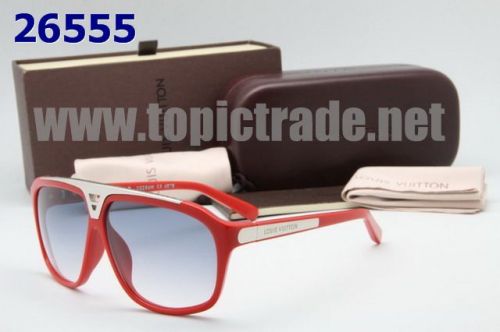 wholesale Louis Vuitton Evidence Z0286W Red Sunglasses