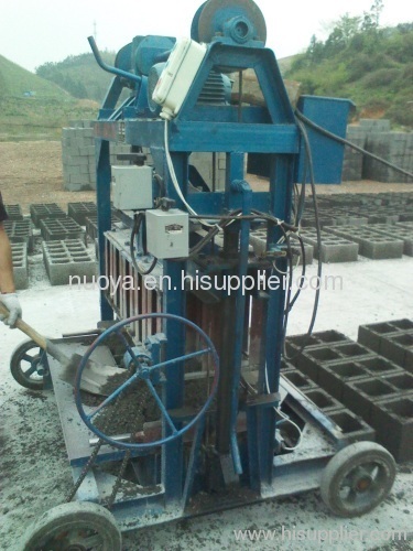 mobile block machine machine