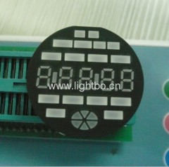 Ultra Bright Red/Yellow Common cathode 0.24-inch 5 digit 7 segment led displays for Water Fountain