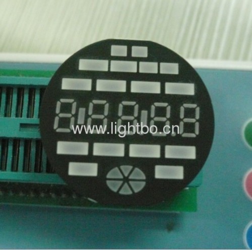 Cátodo comum Bright Red / Yellow Ultra 0,24 polegadas segmento de 5 dígitos 7 LED exibe para Bebedouros