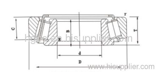 China Thrust Tapered Roller Bearings