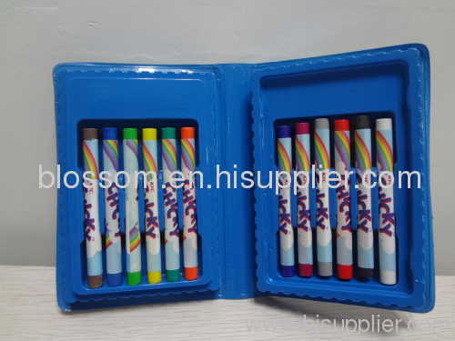 Promotional chinese cheap low price kf crayon stationery set