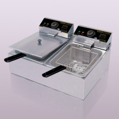 double Commercial Deep fryer