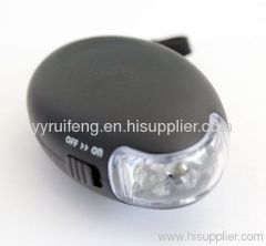 Mini Crank Dynamo Flashlight