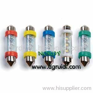 0.5W Led Festoon Bulb Festoon-3LED SV-8.5 led license plate light Vehicle led reading lamp Audi led dome lighting