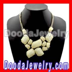 2012 Golden Chain Candy Resin Chunky Bib Beautiful Pendant Necklaces Wholesale