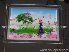 magic mirror photo frame wiht sensor