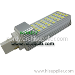 6W 28SMD5050 led G24 light G24 led lamp Extruded aluminum led G24 lamp