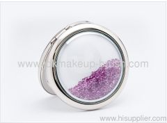 Purple Crystal Cosmetic Mirror