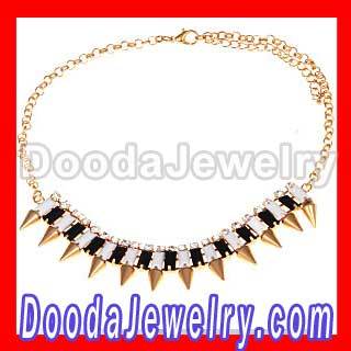 2012 Fashion Resin Rhinestone Chunky Choker Collar Necklaces Wholesale