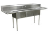 Stainless Steel Three Compartment Sinks