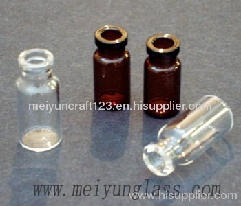 glass tubular bottle