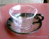 glass coffee cup