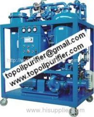 Turbine oil treatment machine