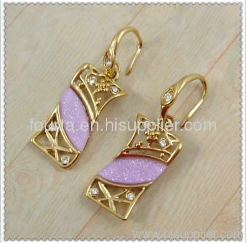 rectangle women earring