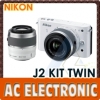 Nikon 1 J2 Mirrorless Digital Camera with 10-30mm & 30-110mm Twin Lens Kit