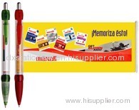 Banner ball pen