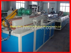 pvc pp pe wood-plastic profile machine