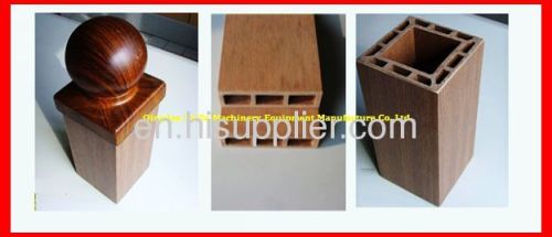 PE PP wood profile extrusion line
