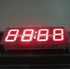 common anode 4 digit led clock display