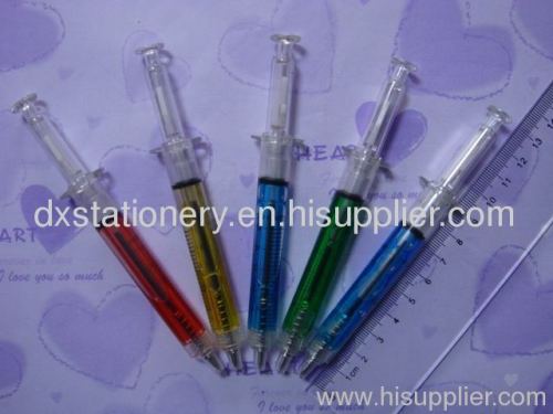 Syringe shape ball pen