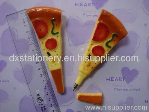 Pizza shape ball pen, bread shape ball pen