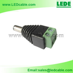 DC plug with Screw Mount- DC adapter