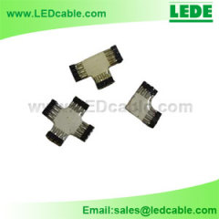 Flexible Tri-chip LED Strip Connector