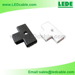 RGB LED Flexible Strip T Type Connector