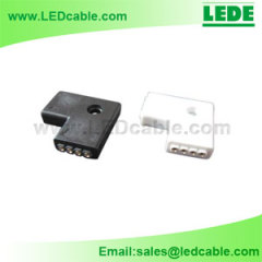 RGB LED Flexible Strip L Type Connector