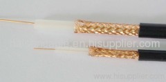 Low attenuation and high fidelity 3C-2V coaxial cable
